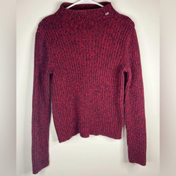 POLO JEANS CO. RALPH LAUREN VTG AUSTRALIA🇦🇺MADE Mock Neck Knit Pullover MEDIUM - Picture 2 of 10